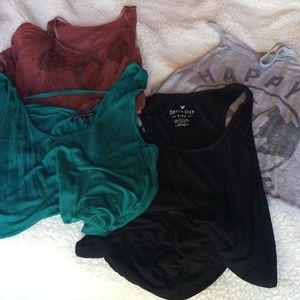 Tank top bundle, 3 M, 1 S